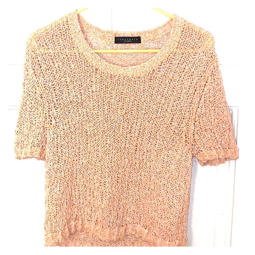 Sanctuary Clothing Short-Sleeved Sweater